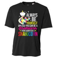 Always Be Yourself Unless You Can Be A Snakicorn Snakes Cooling Performance Crew T-Shirt