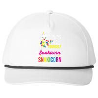 Always Be Yourself Unless You Can Be A Snakicorn Snakes Snapback Five-Panel Rope Hat