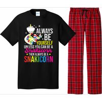 Always Be Yourself Unless You Can Be A Snakicorn Snakes Pajama Set