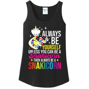 Always Be Yourself Unless You Can Be A Snakicorn Snakes Ladies Essential Tank