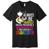 Always Be Yourself Unless You Can Be A Snakicorn Snakes Premium T-Shirt