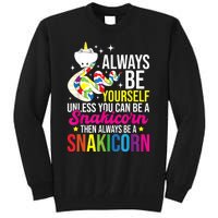 Always Be Yourself Unless You Can Be A Snakicorn Snakes Tall Sweatshirt