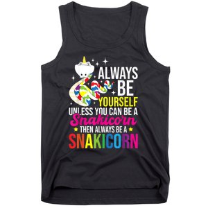 Always Be Yourself Unless You Can Be A Snakicorn Snakes Tank Top