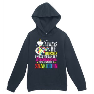 Always Be Yourself Unless You Can Be A Snakicorn Snakes Urban Pullover Hoodie