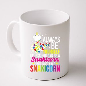 Always Be Yourself Unless You Can Be A Snakicorn Snakes Coffee Mug