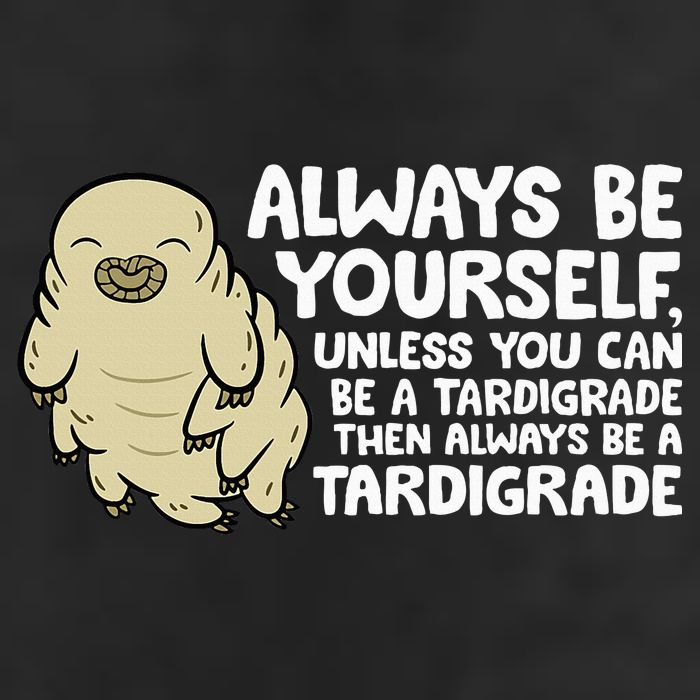 Always Be Yourself Unless You Can Be A Tardigrade Cool Comfort Performance Bucket Hat