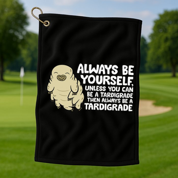 Always Be Yourself Unless You Can Be A Tardigrade Golf Towel