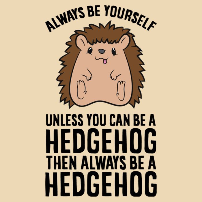 Always Be Yours Unless You Can Be A Hedgehog Cool Gift Bag