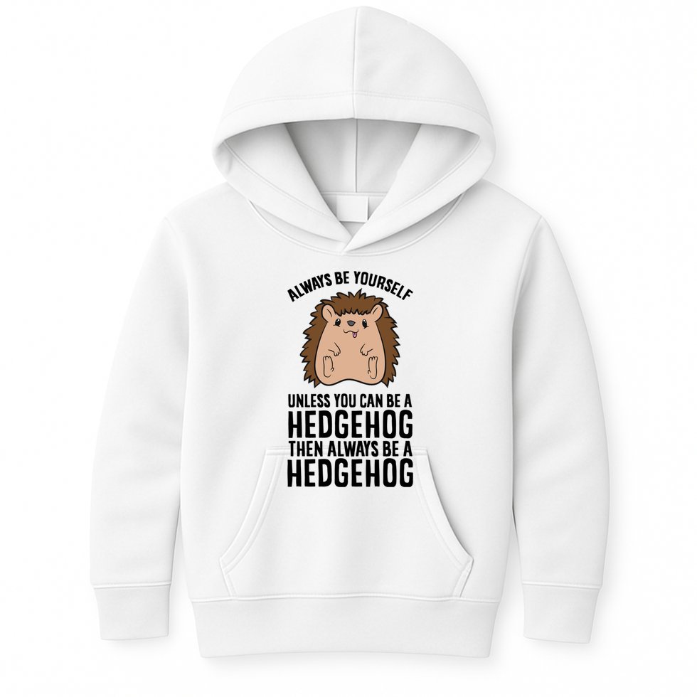 Always Be Yours Unless You Can Be A Hedgehog Cool Gift Kids Hoodie