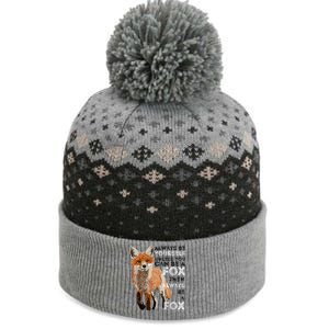 Always Be Yourself Unless You Can Be A Fox Shirt Funny Gift The Baniff Cuffed Pom Beanie