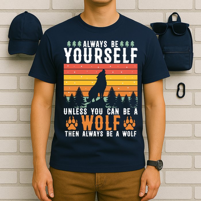 Always Be Yourself Unless You Can Be A Wolf T-Shirt