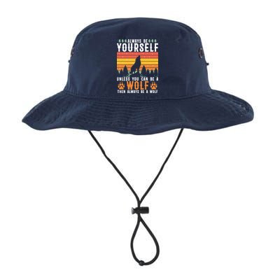 Always Be Yourself Unless You Can Be A Wolf Bucket Hat