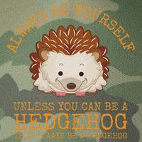 Always Be Yourself Unless You Can Be A Hedgehog Legacy Tie Dye Trucker Hat
