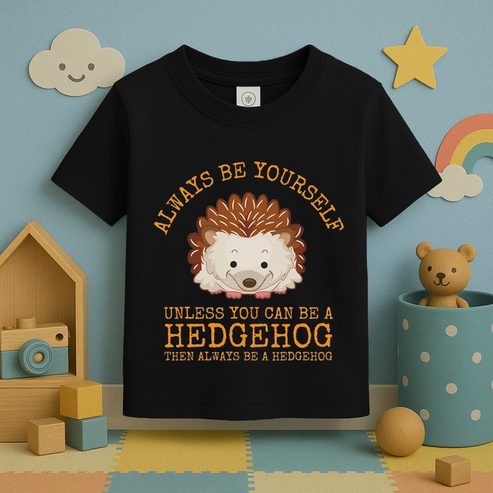 Always Be Yourself Unless You Can Be A Hedgehog Toddler T-Shirt