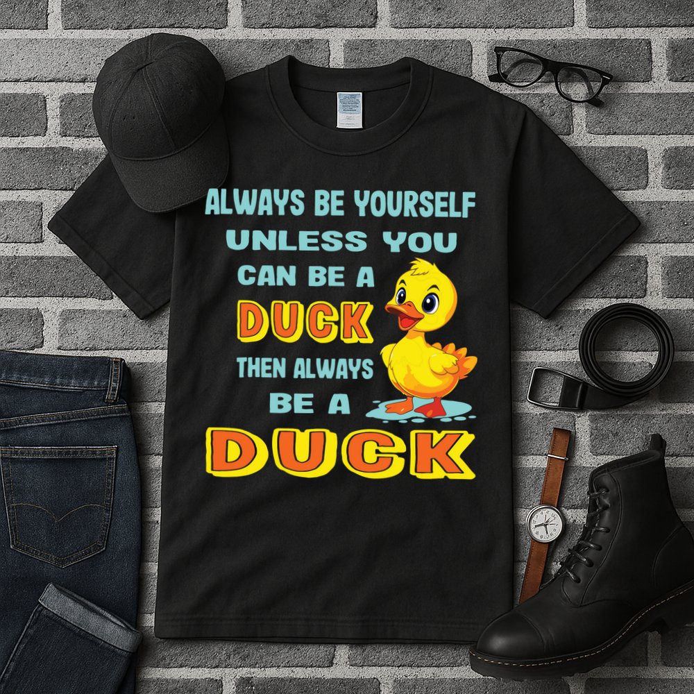 Always Be Yourself Unless You Can Be A Duck Tall T-Shirt