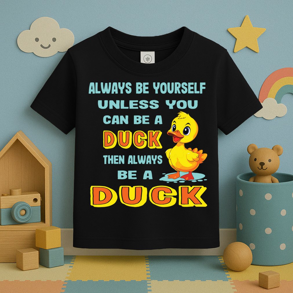Always Be Yourself Unless You Can Be A Duck Toddler T-Shirt