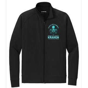 Always Be Yourself Unless You Can Be A Kraken Funny Kraken Stretch Full-Zip Cadet Jacket