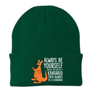 Always Be Yourself Unless You Can Be A Kangaroo Knit Cap Winter Beanie