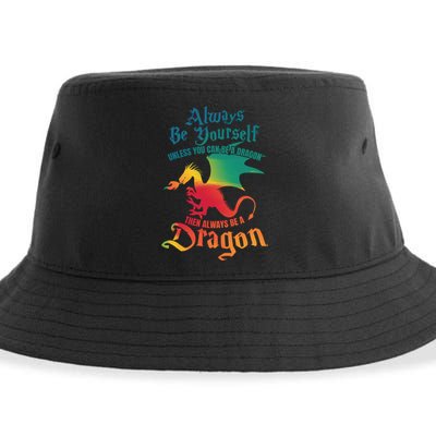 Always Be Yours Unless You Can Be A Dragon Gift Sustainable Bucket Hat