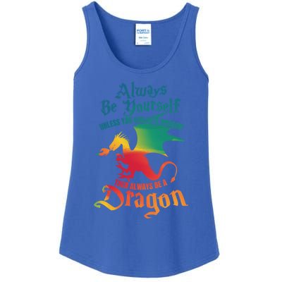 Always Be Yours Unless You Can Be A Dragon Gift Ladies Essential Tank