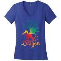 Always Be Yours Unless You Can Be A Dragon Gift Women's V-Neck T-Shirt