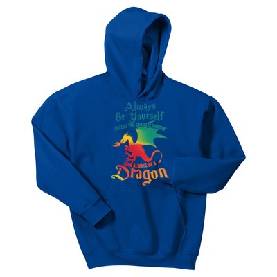 Always Be Yours Unless You Can Be A Dragon Gift Kids Hoodie