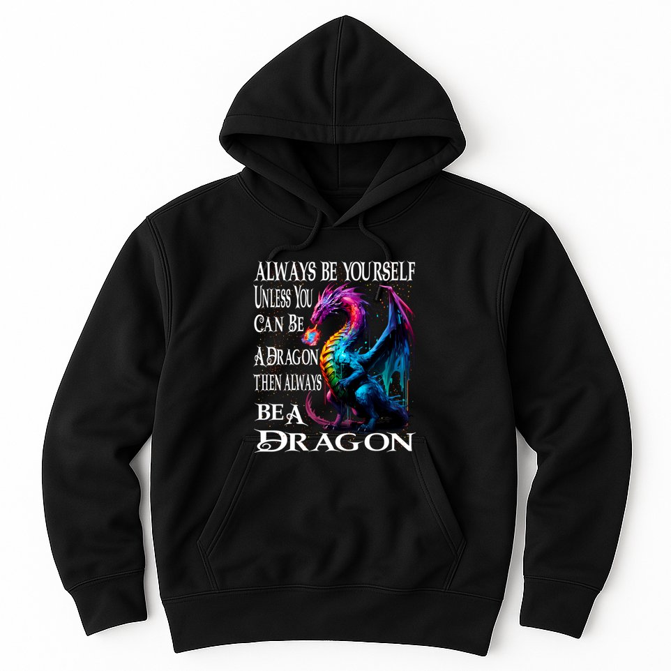 Always Be Yourself Unless You Can Be A Dragon Hoodie