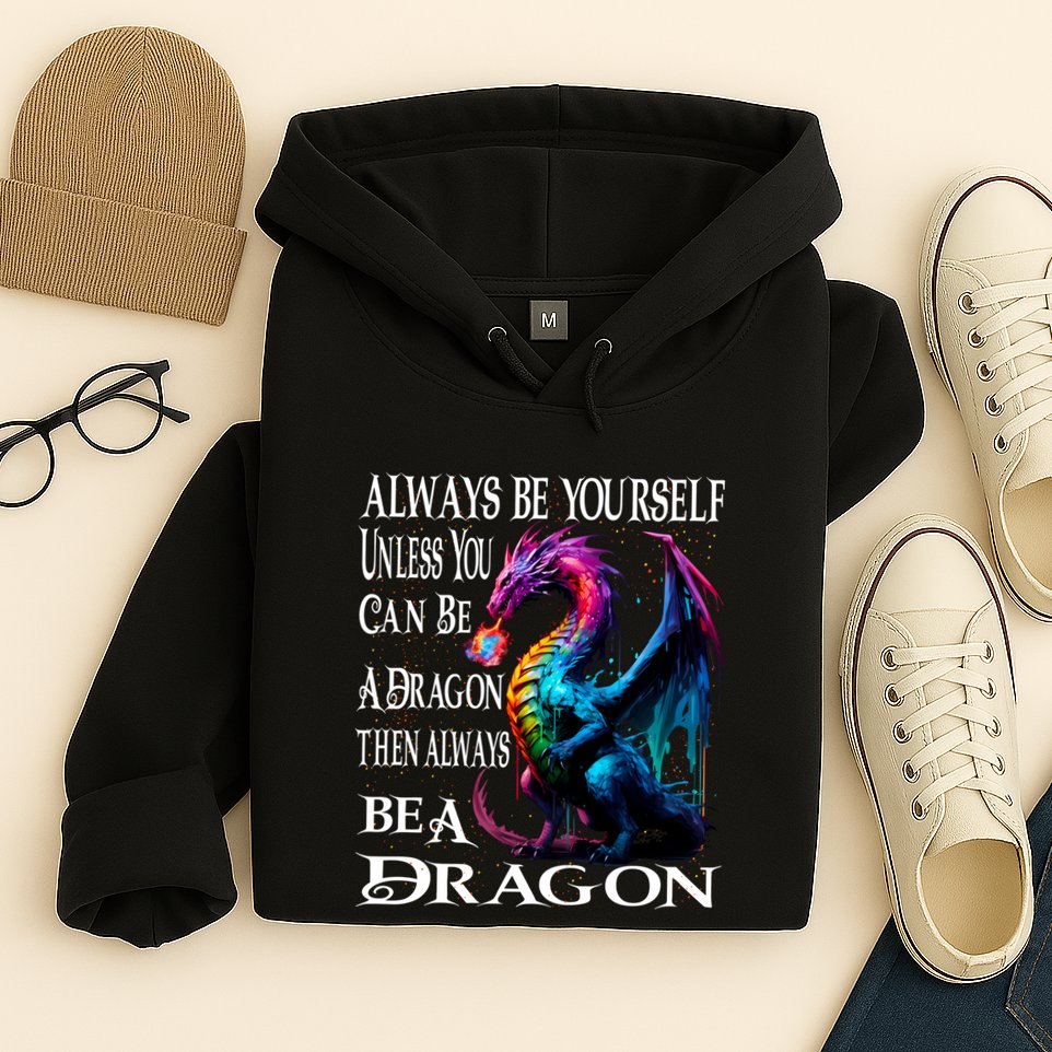 Always Be Yourself Unless You Can Be A Dragon Hoodie