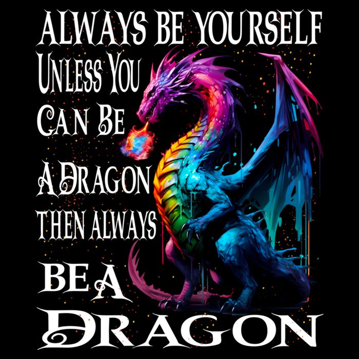 Always Be Yourself Unless You Can Be A Dragon Pom Pom 12in Knit Beanie