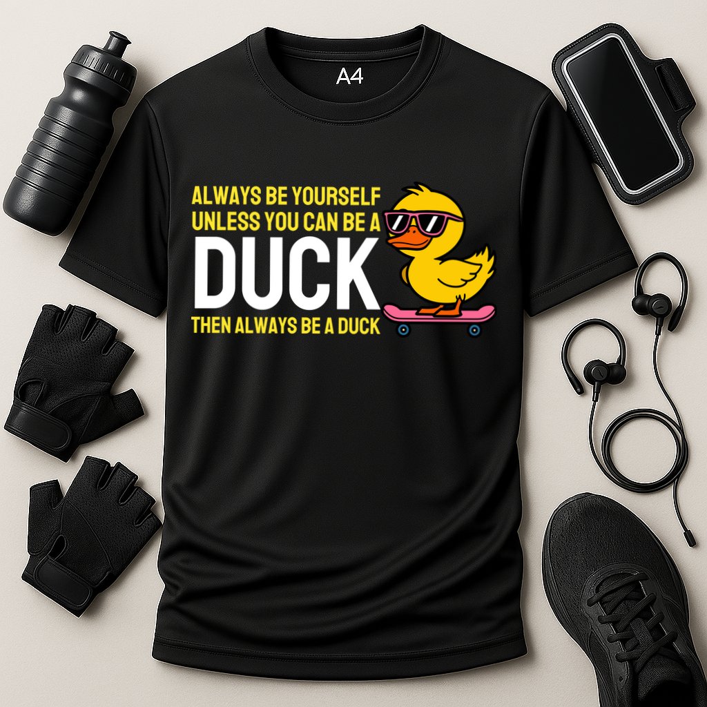 Always Be Yourself Unless You Can Be A Duck Duck Lovers Cooling Performance Crew T-Shirt