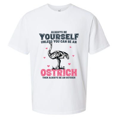Always Be Yourself Unless You Can Be A Ostrich Sueded Cloud Jersey T-Shirt