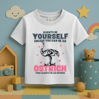 Always Be Yourself Unless You Can Be A Ostrich Toddler T-Shirt