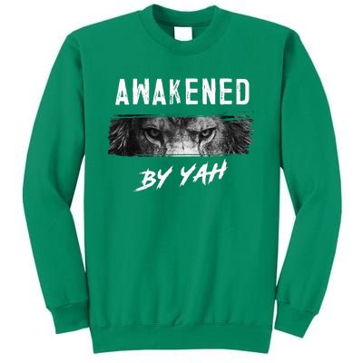 Awakened By Yah Hebrew Israelite Lion Of Judah Jewish Sweatshirt