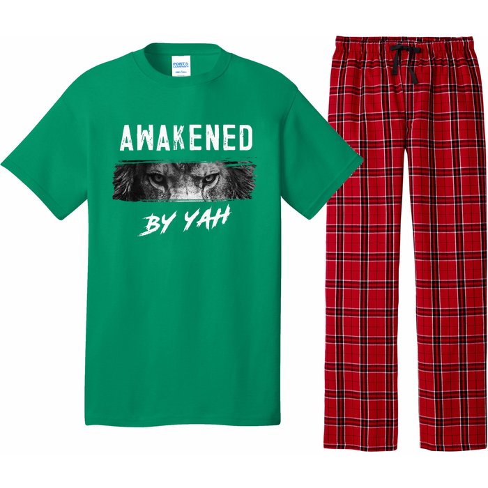 Awakened By Yah Hebrew Israelite Lion Of Judah Jewish Pajama Set