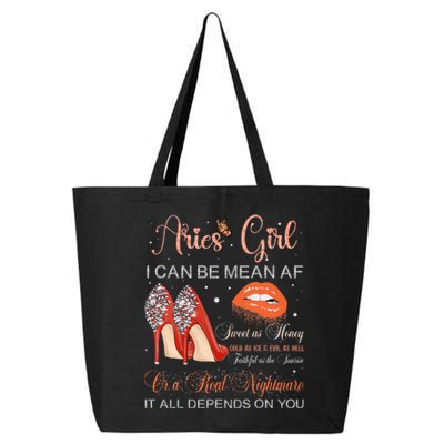 Aries Birthday Zodiac Bday Party Horoscope Wo 25L Jumbo Tote