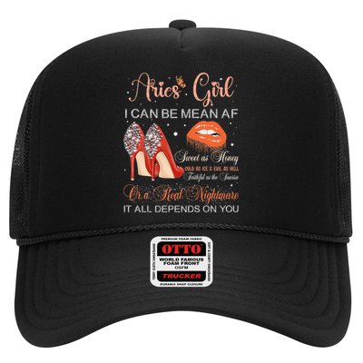 Aries Birthday Zodiac Bday Party Horoscope Wo Trucker Hat
