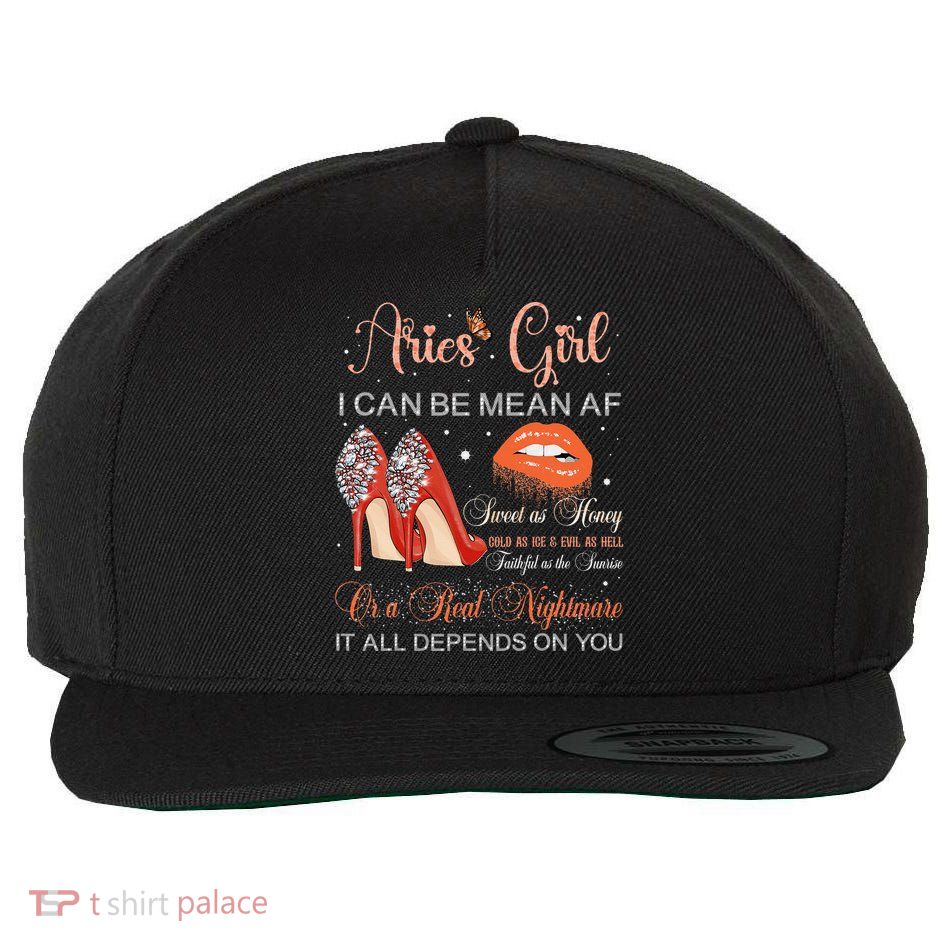Aries Birthday Zodiac Bday Party Horoscope Wo Wool Snapback Cap