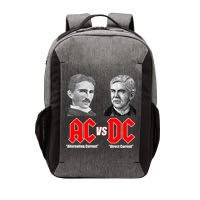 AC VS DC Thomas Edison Nikola Tesla Vector Backpack