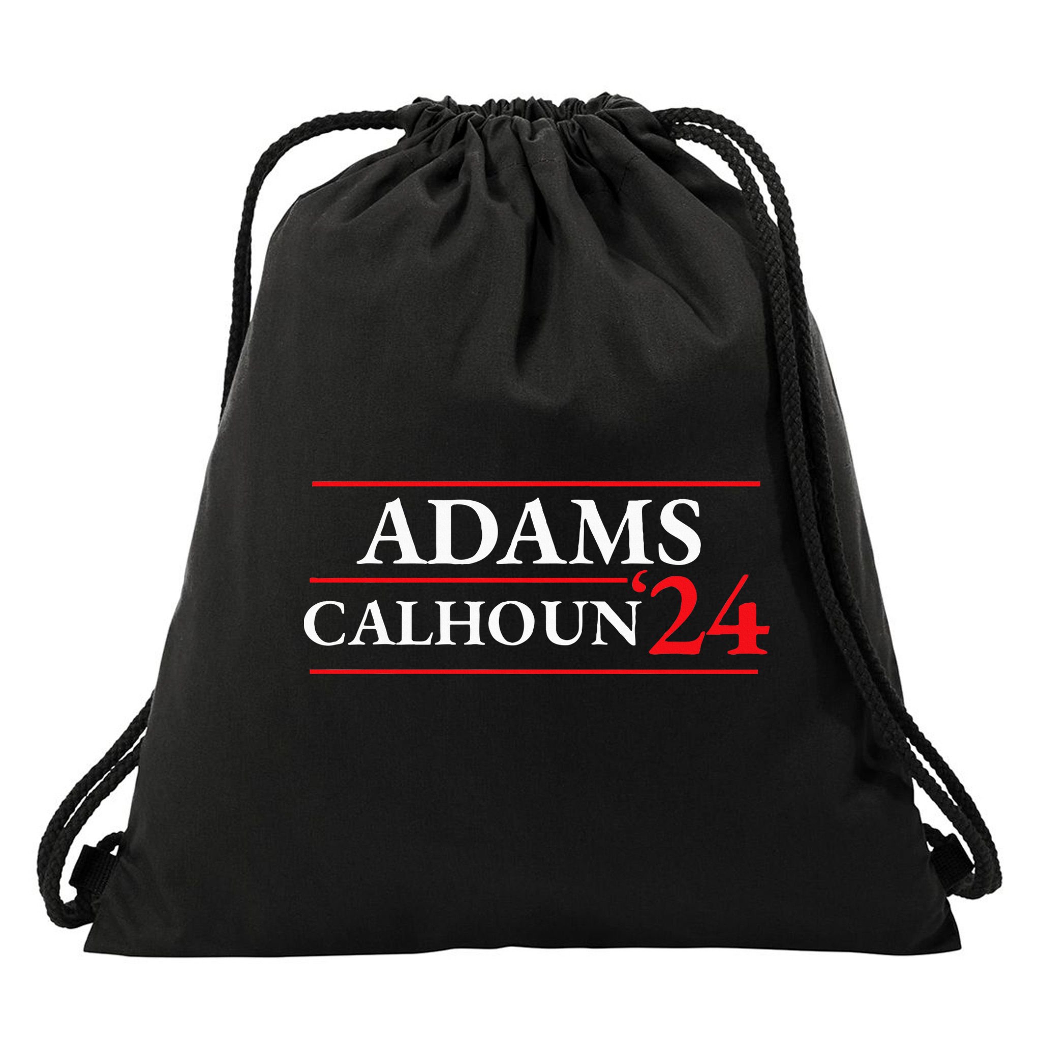 Adams Calhoun 1824 Presidential Election Drawstring Bag