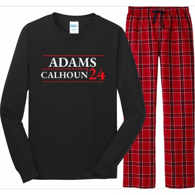 Adams Calhoun 1824 Presidential Election Long Sleeve Pajama Set