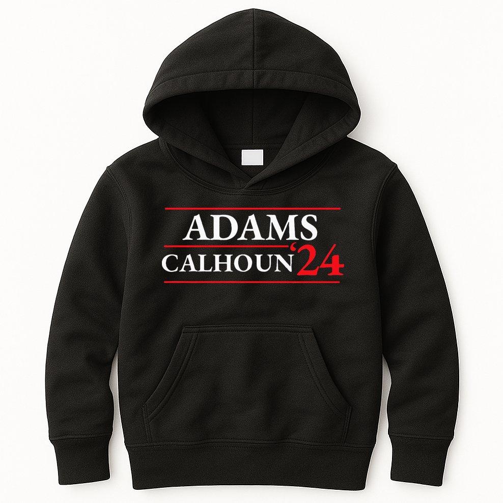 Adams Calhoun 1824 Presidential Election Kids Hoodie