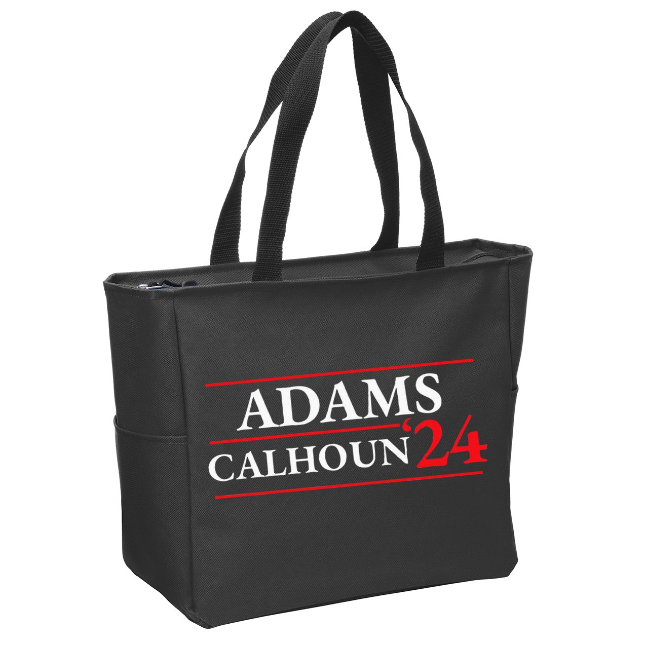 Adams Calhoun 1824 Presidential Election Zip Tote Bag