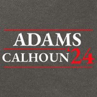 Adams Calhoun 1824 Presidential Election Cotton Canvas Backpack