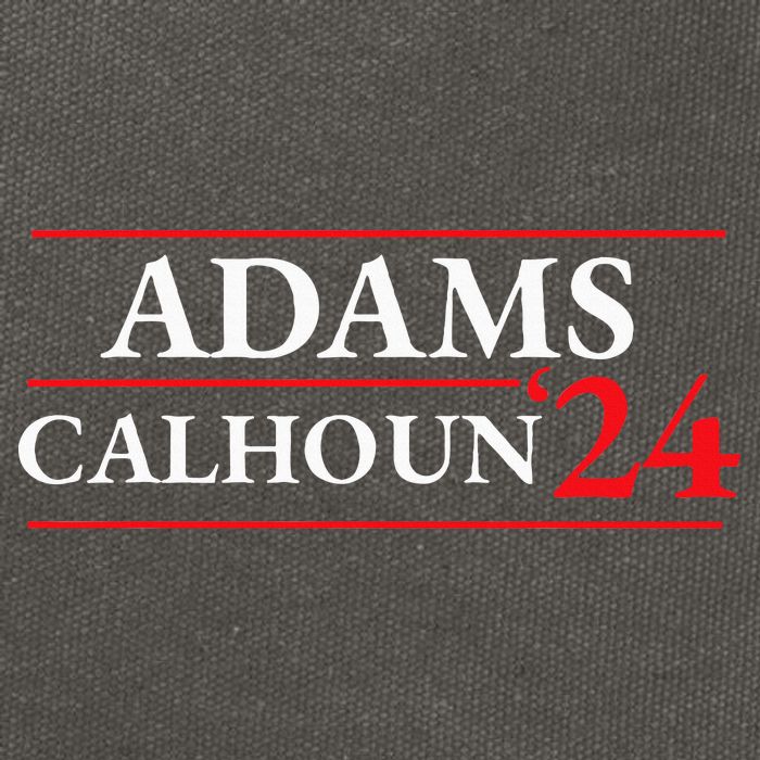 Adams Calhoun 1824 Presidential Election Cotton Canvas Backpack