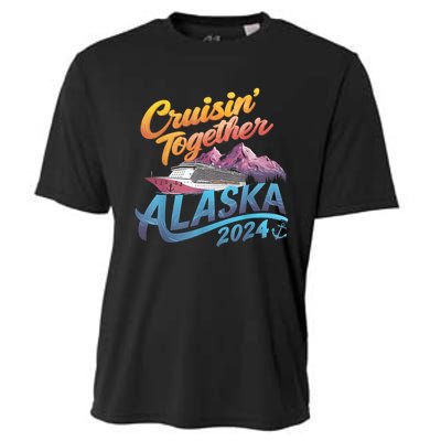 Alaska Cruise 2024 Family Cruise 2024 Cruisin Together Cooling Performance Crew T-Shirt