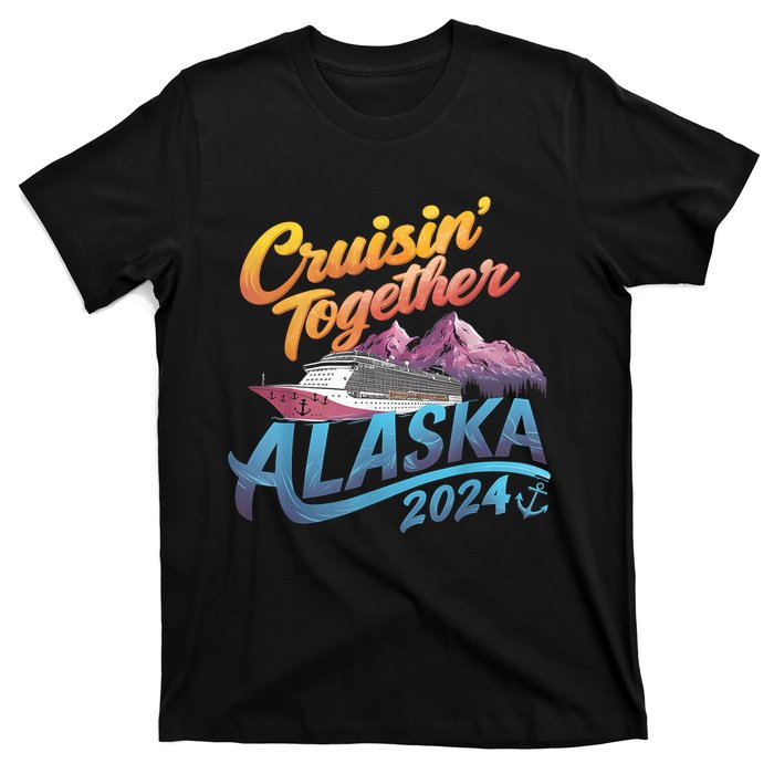 Alaska Cruise 2024 Family Cruise 2024 Cruisin Together T-Shirt