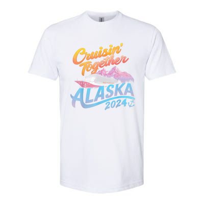 Alaska Cruise 2024 Family Cruise 2024 Cruisin Together Softstyle® CVC T-Shirt