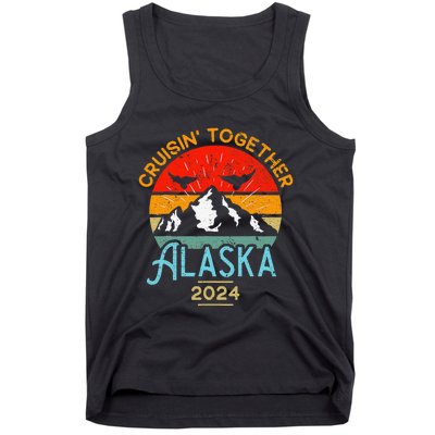 Alaska Cruise 2024 Family Friends Group Travel Matching Tank Top