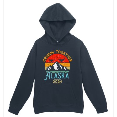 Alaska Cruise 2024 Family Friends Group Travel Matching Urban Pullover Hoodie