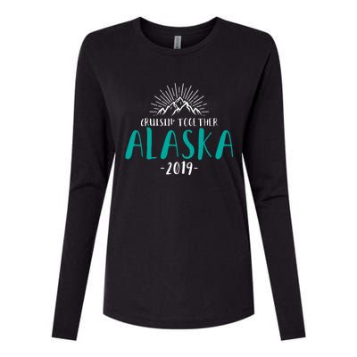 Alaska Cruise 2019 Gift Cruisin Together Ship Vacation Travel Gift Womens Cotton Relaxed Long Sleeve T-Shirt